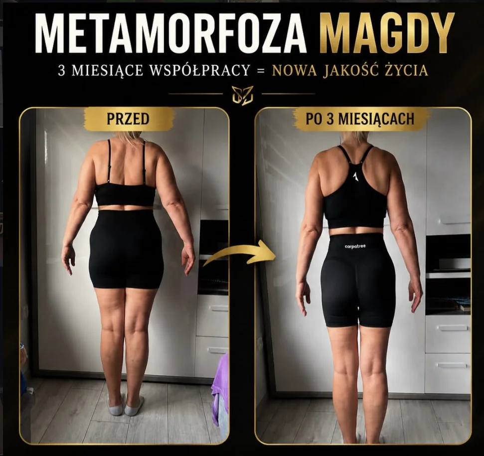 Metamorfoza Magdy po trzech miesiącach współpracy